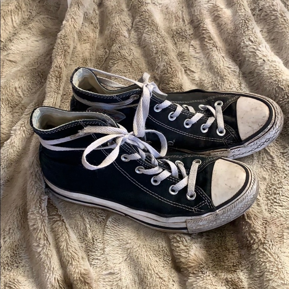 Black Hightop Converse All Star’s